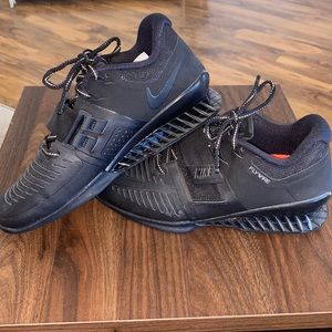 Nike weightlifting shoes.